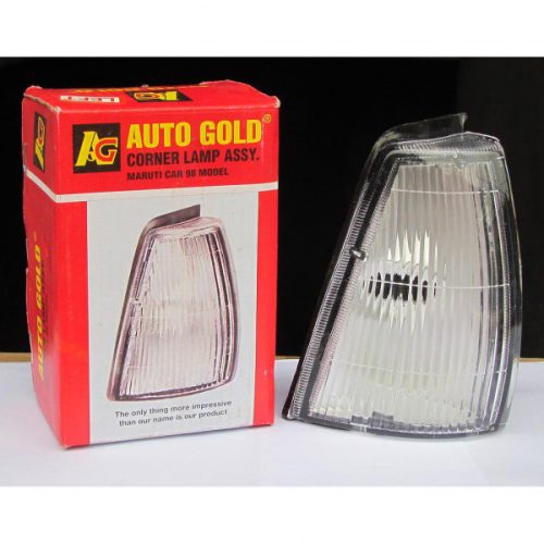 Autogold Corner Parking Light Lamp Assembly Maruti 800 Type 2 (White) Right